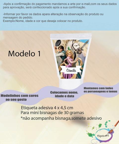 Rotulo para Bisnaga -rapunzel