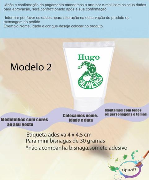 Rotulo para Bisnaga -verdão