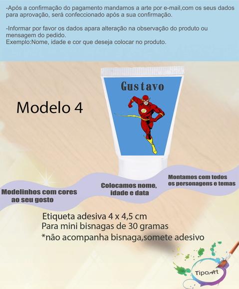 Rotulo para Bisnaga- Flash