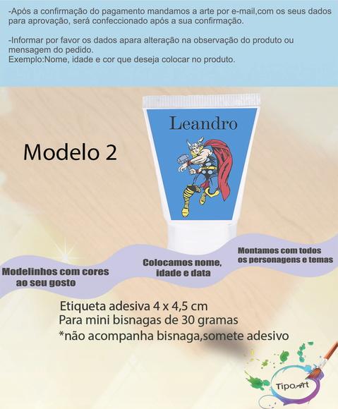 Rotulo para Bisnaga- Thor