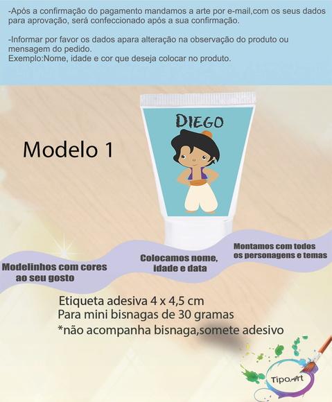 Rotulo para Bisnaga-aladin