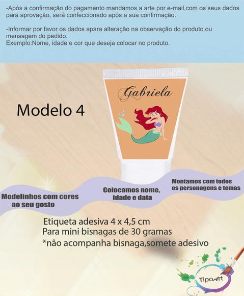 Rotulo para Bisnaga-ariel