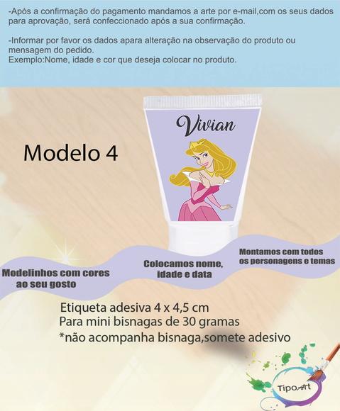 Rotulo para Bisnaga-aurora