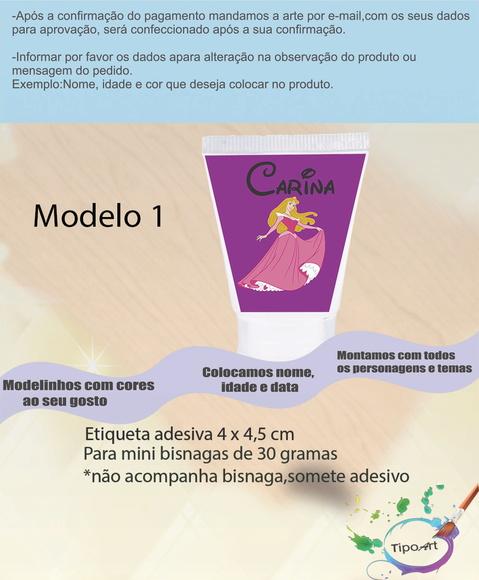 Rotulo para Bisnaga-aurora