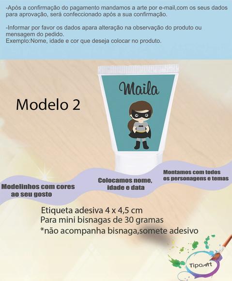 Rotulo para Bisnaga-batman
