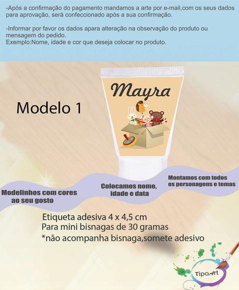 Rotulo para Bisnaga-boneca