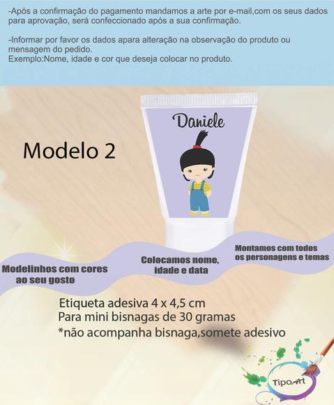 Rotulo para Bisnaga-boo