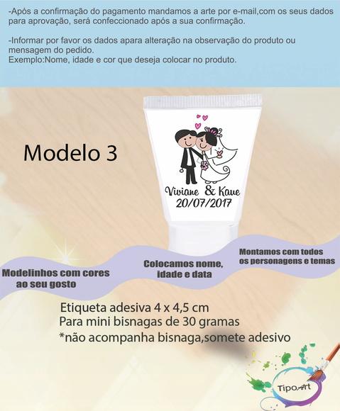 Rotulo para Bisnaga-casal