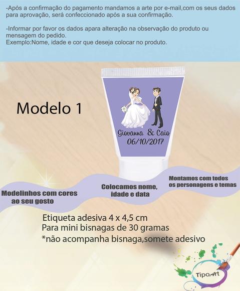 Rotulo para Bisnaga-casal