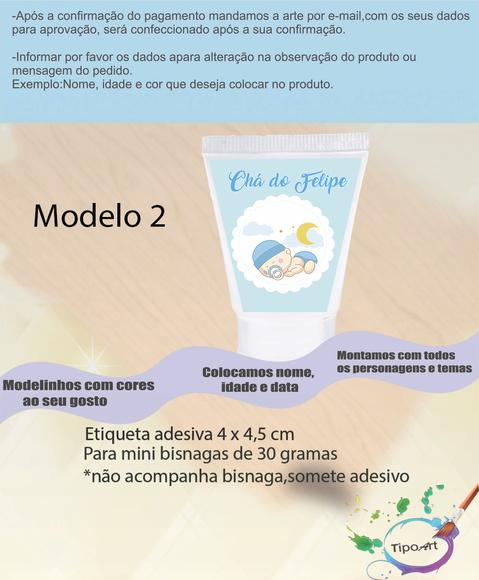 Rotulo para Bisnaga-chá de Bebê