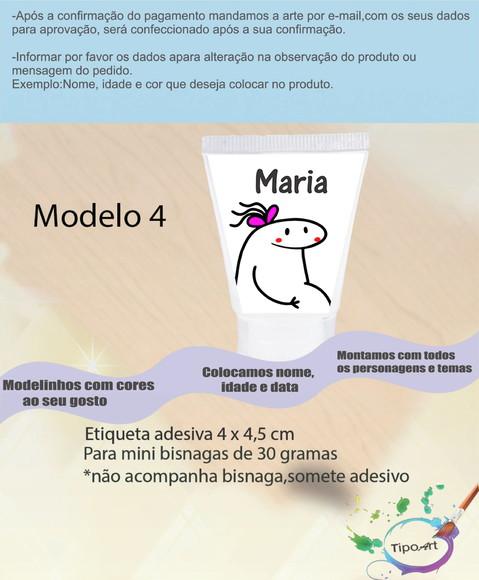 Rotulo para Bisnaga-flork