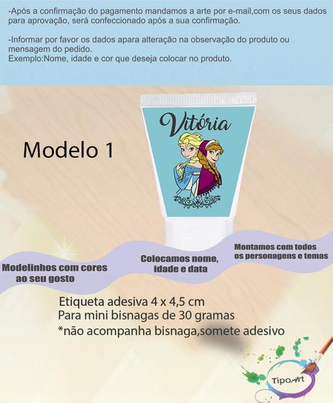 Rotulo para Bisnaga-frozen