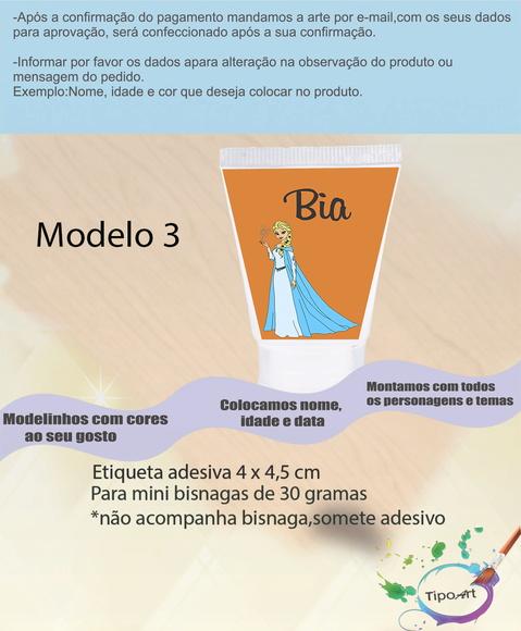 Rotulo para Bisnaga-frozen
