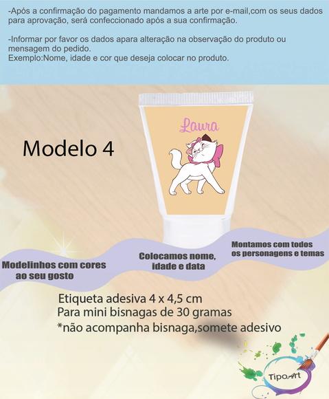 Rotulo para Bisnaga-gata Marie