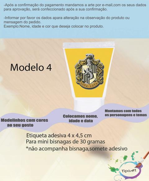 Rotulo para Bisnaga-hogwarts