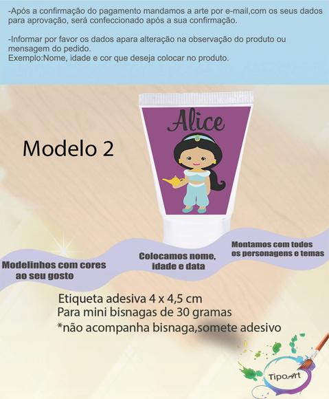 Rotulo para Bisnaga-jasmine