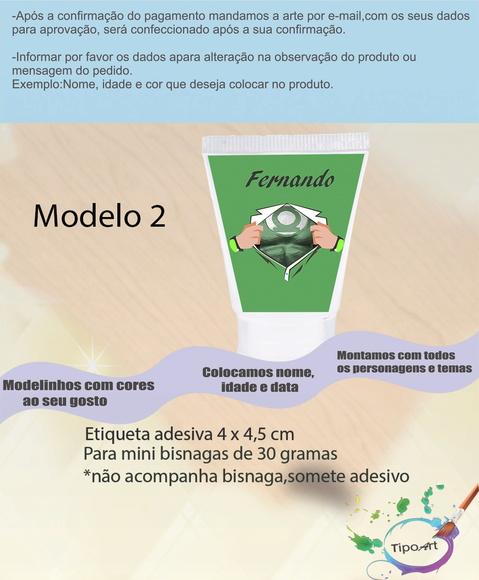 Rotulo para Bisnaga-lanterna Verde