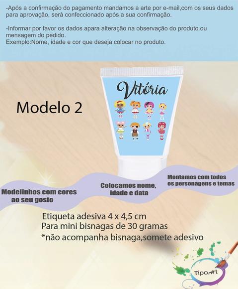 Rotulo para Bisnaga-lalaloopsy