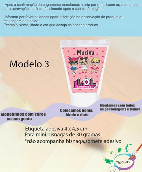 Rotulo para Bisnaga-lol Surprise