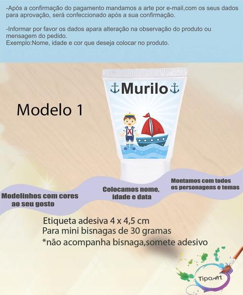 Rotulo para Bisnaga-marinheiro
