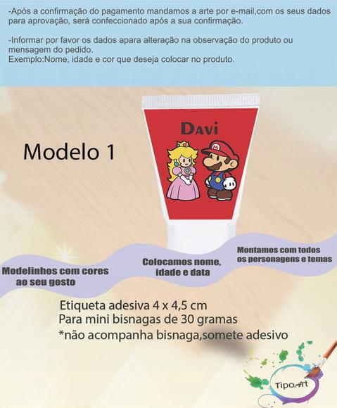 Rotulo para Bisnaga-mario Bros