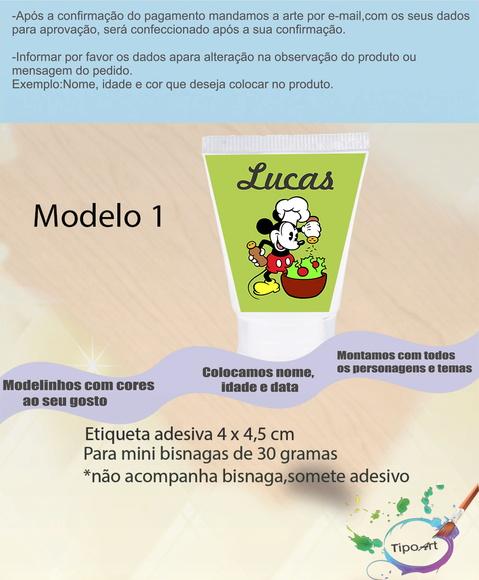 Rotulo para Bisnaga-mickey