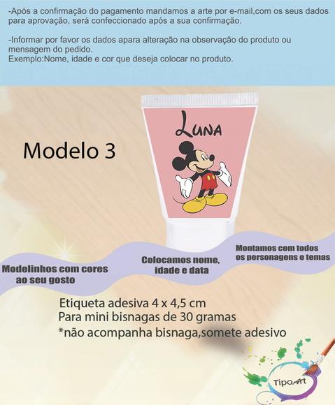 Rotulo para Bisnaga-mickey