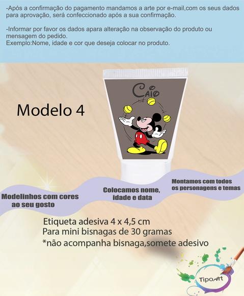 Rotulo para Bisnaga-mickey