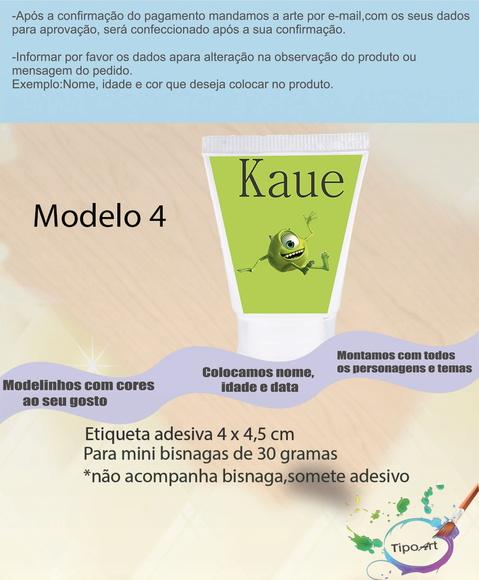 Rotulo para Bisnaga-mike Wazowski