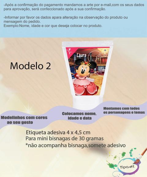 Rotulo para Bisnaga-minnie Realeza