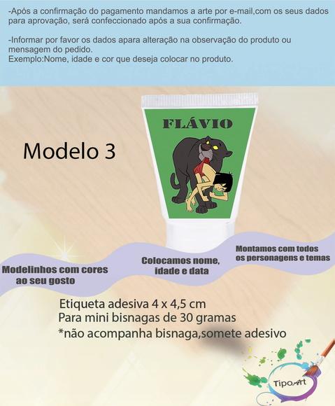 Rotulo para Bisnaga-mogli