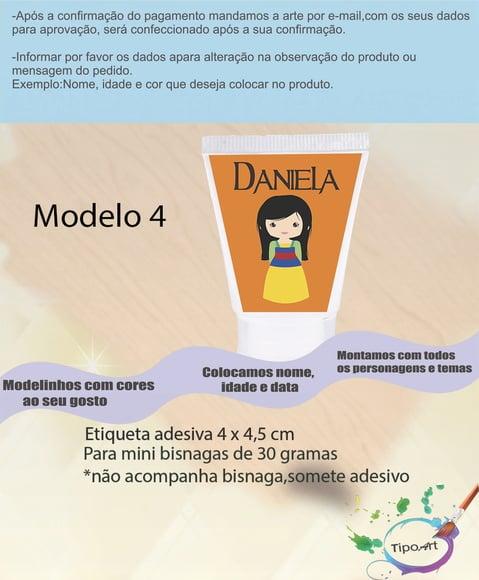 Rotulo para Bisnaga-mulan