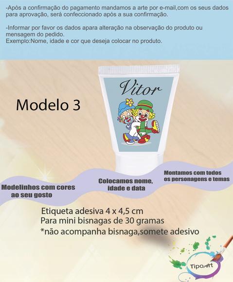 Rotulo para Bisnaga-patatí Patatá