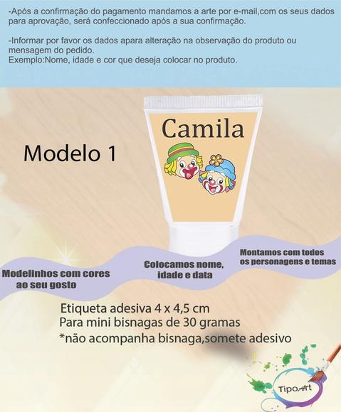 Rotulo para Bisnaga-patatí Patatá