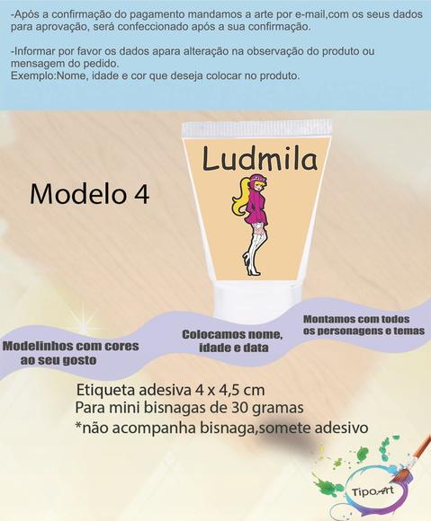 Rotulo para Bisnaga-penelope Charmosa