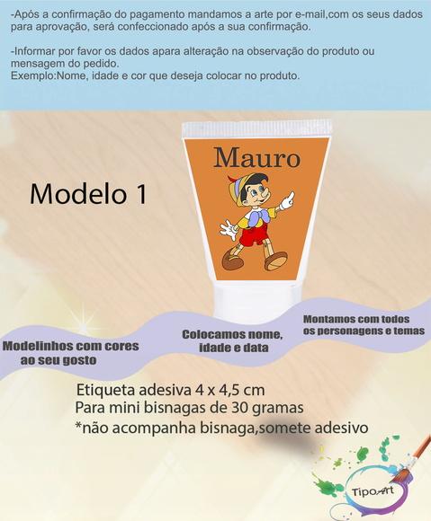 Rotulo para Bisnaga-pinoquio