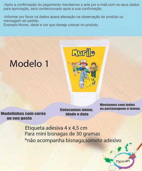 Rotulo para Bisnaga-pokemon