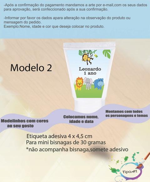 Rotulo para Bisnaga-safari