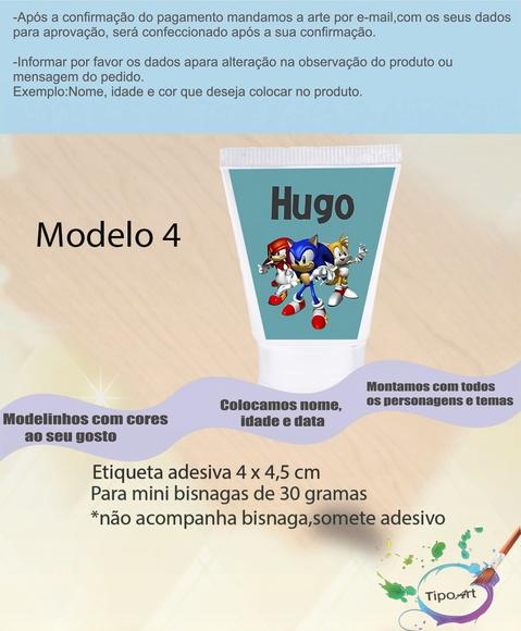 Rotulo para Bisnaga-sonic