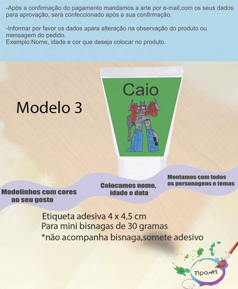 Rotulo para Bisnaga-transformers