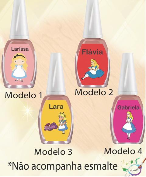 Rotulo para Esmalte-alice