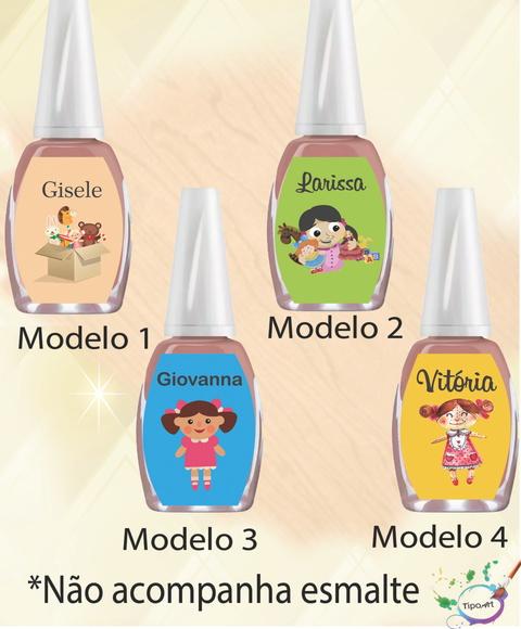 Rotulo para Esmalte-boneca