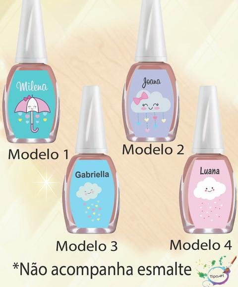 Rotulo para Esmalte-chuva de Amor