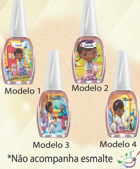Rotulo para Esmalte-doutora Brinquedos