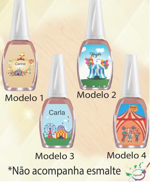 Rotulo para Esmalte-circo