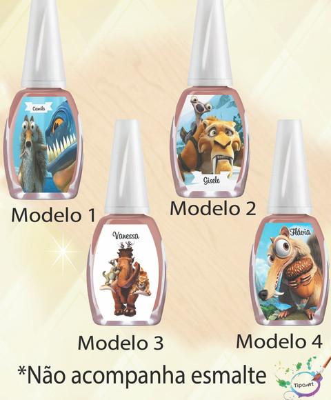 Rotulo para Esmalte-era do Gelo