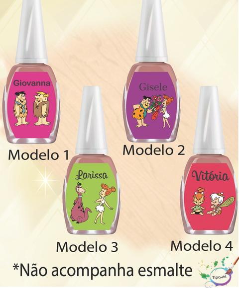 Rotulo para Esmalte-fred Flintstone