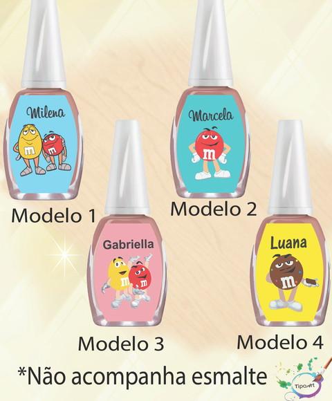 Rotulo para Esmalte-m&m