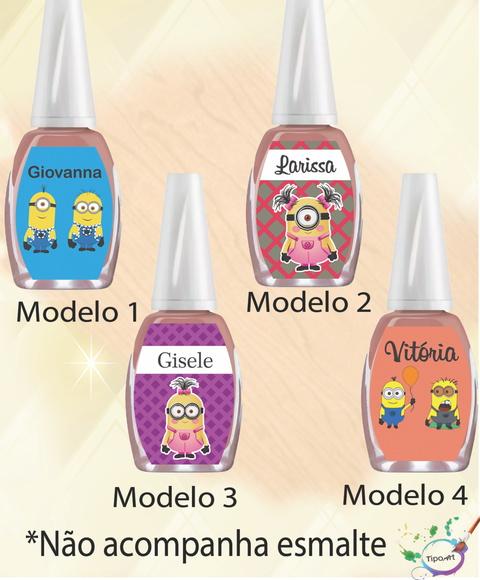 Rotulo para Esmalte-minions