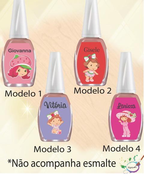 Rotulo para Esmalte-moranguinho